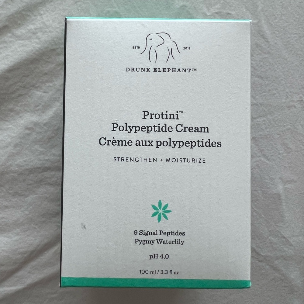 New in box - Drunk Elephant Protini Polypeptide Cream - 3.3oz